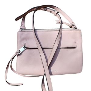 Vince Camuto Crossbody Purse pebble grain leather Spring Pink